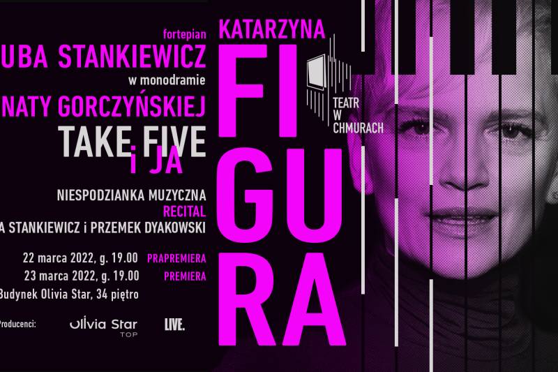 Wydarzenie: Take Five i Ja. Jazz i Teatr w chmurach, Kiedy? 2022-03-23 19:00, Gdzie? Al. Grunwaldzka 472 C